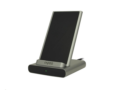 RAPOO nabíjecí stojan XC350 Wireless Charging Stand Silver