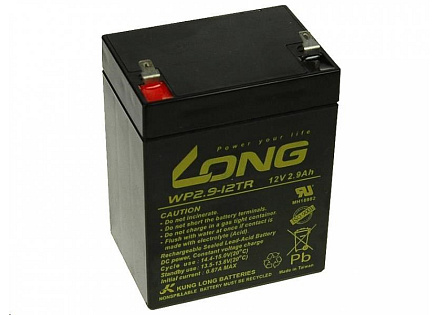 Long 12V 2,9Ah olověný akumulátor F1