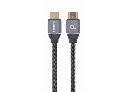GEMBIRD Kabel HDMI 2.0, 2m, opletený, černý, blister