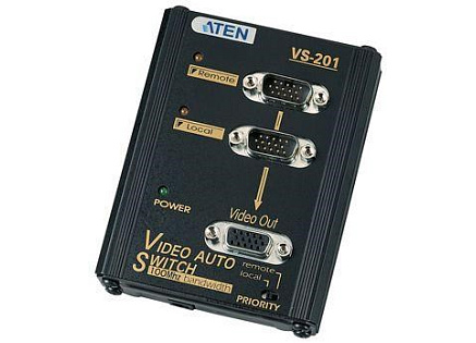ATEN Elektronický VGA přepínač 2:1 s prioritou