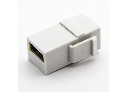 PremiumCord USB propojka USB2.0, pro instalaci do keystone zásuvky
