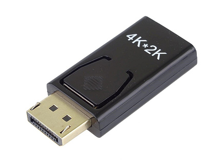 PremiumCord adaptér DisplayPort - HDMI, 4K@30Hz Male/Female, pozlacené konektory