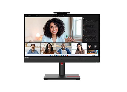 LENOVO LCD T24mv-30 - 23.8”,IPS,16:9,1920x1080,4ms/6ms,250cd/m2,1000:1,VGA,DP,HDMI,5xUSB,USB-C,RJ45,VESA,cam,rep,Pivt