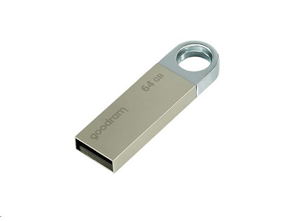 GOODRAM Flash Disk UUN2 64GB USB 2.0 stříbrná