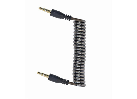 GEMBIRD Kabel přípojný jack 3,5mm M/M, 1,8m, kroucený, audio