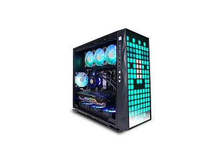 IN WIN skříň 309, mid tower, 1xUSB-C, 2xUSB 3.0, průhledná bočnice, černá