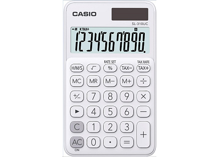 CASIO kalkulačka SL 310UC WE, Kapesní kalkulátor CASIO kalkulačka SL 310UC WE, Kapesní kalkulátor