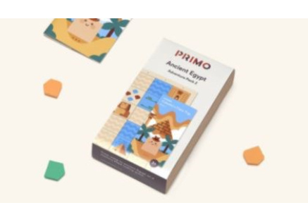 Dobrodružná mapa starověkého egypta pro robota cubetto