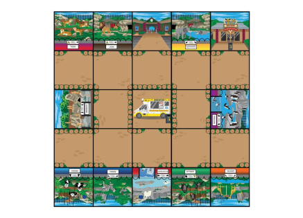 TT - Bee-Bot Podložka ZOO