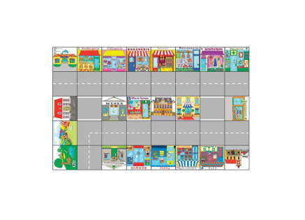 TT - Bee-Bot Podložka Francouzské město