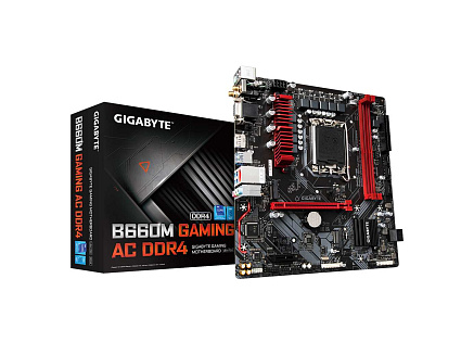 BAZAR - GIGABYTE MB Sc LGA1700 B660M GAMING AC DDR4, Intel B660, 2xDDR4, 1xDP, 1xHDMI, 1xVGA, WI-FI, mATX - Po opravě (B
