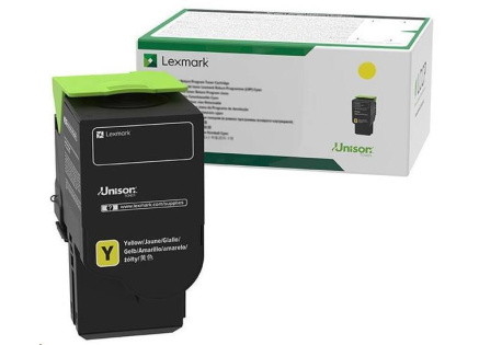Lexmark žlutý toner C2320Y0 Return progam pro C2525, C2425, C2535, MC 2325, MC 2425, MS2535, MC2640 - 1 000 str