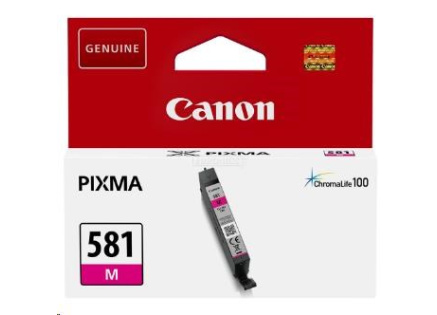 Canon CARTRIDGE CLI-581 purpurová pro PIXMA TS615x, TS625x, TS635x, TS815x,TS825x, TS835x, TS915x  (237 str.)