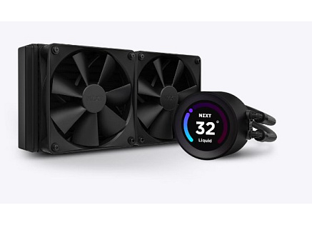 NZXT vodní chladič Kraken 280 ELITE / 2x140mm fan / LCD disp. / 6 let / LGA1851 / AM5