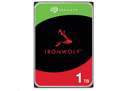 SEAGATE HDD 1TB IRONWOLF (NAS), 3.5", SATAIII, 5400 RPM, Cache 256MB