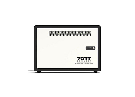 PORT nabíjecí skříňka pro 10 tabletů, černá a béžová