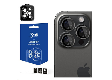3mk Lens Protection Pro pro Apple iPhone 14 Pro / iPhone 14 Pro Max, grafitová