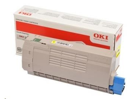 OKI Žlutý toner do C834/C844 (10 000 stránek)