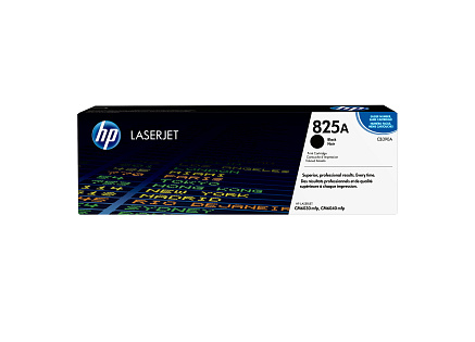 HP 825A Black LJ Toner Cart, CB390A (19,500 pages)