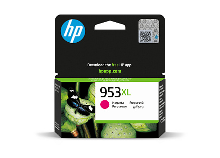 HP 953XL High Yield Magenta Original Ink Cartridge (1,600 pages)