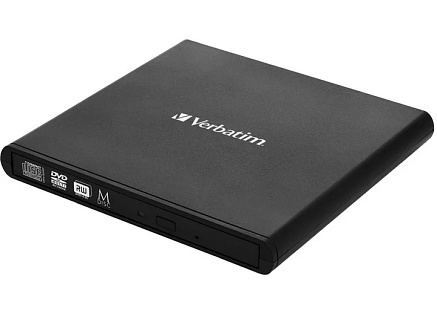 VERBATIM externí mechanika DVD-RW Rewriter USB 2.0 Black + NERO