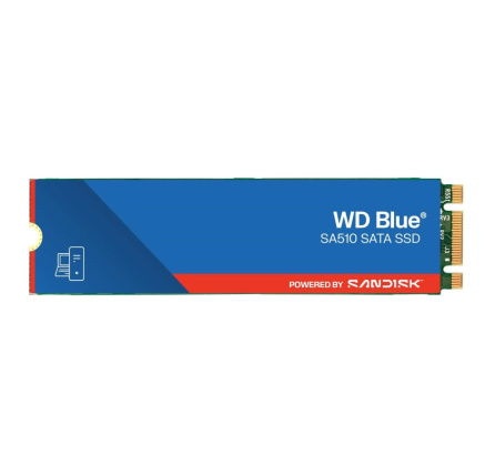 WD BLUE SSD 3D NAND WDS200T3B0B 2TB SA510 Powered by SanDisk, M.2 SATA, (R:560, W:530MB/s) WD BLUE SSD 3D NAND WDS200T3B0B 2TB SA510 Powered by SanDisk, M.2 SATA, (R:560, W:530MB/s)