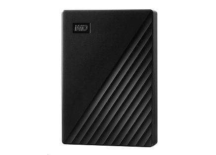 BAZAR - WD My Passport Portable 5TB, Externí HDD, USB 3.0, černá (Bez příšlušenství)