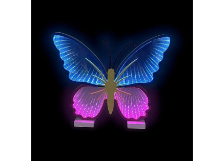 2Kids Toys LED NEON LIGHT lampička Motýl