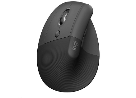 BAZAR - Logitech Lift Left Vertikální ergonomická myš pro leváky, graphite/ black - rozbaleno BAZAR - Logitech Lift Left Vertikální ergonomická myš pro leváky, graphite/ black - rozbaleno