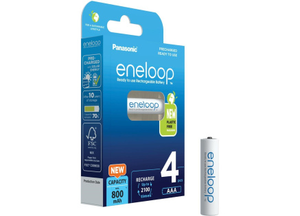 PANASONIC HR03 AAA 4MCCE/4BE ENELOOP N, 800 mAh (Blistr 4ks)