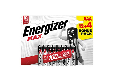 Energizer LR03/16 Max AAA 12+4 zdarma