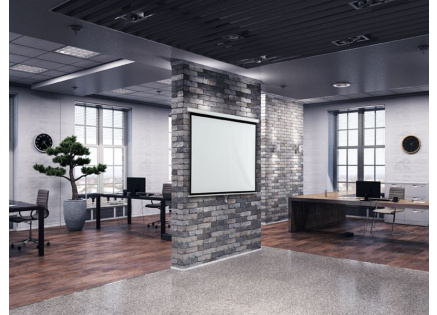 Nástěnné projekční plátno AVELI 130x130 cm (1:1) 72"