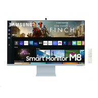 Samsung MT LED LCD Smart Monitor 32" LS32BM80BUUXEN-plochý,VA,3840x2160,HDMI,USB C