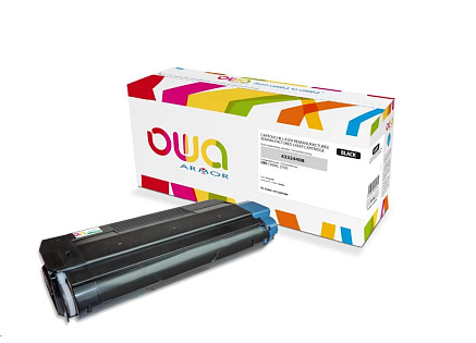 OWA Armor toner pro OKI C5600, C5700, 6000 Stran, 43324408, černá/black OWA Armor toner pro OKI C5600, C5700, 6000 Stran, 43324408, černá/black