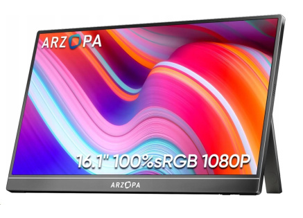 Arzopa Z1C Portable Monitor 16.1" IPS Full HD 1080p Metal Housing Přenosný monitor