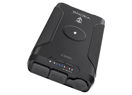 Viking outdoorová powerbanka VIDAR II, 72000 mAh, bezdrátové nabíjení Viking outdoorová powerbanka VIDAR II, 72000 mAh, bezdrátové nabíjení