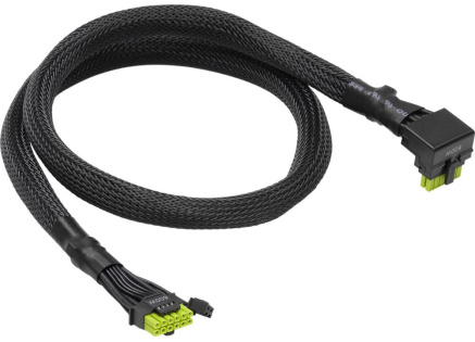 ASROCK Kabel 12VHPWR, 90°, 700mm, černá ASROCK Kabel 12VHPWR, 90°, 700mm, černá