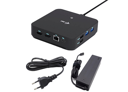 i-tec USB-C DP Dual HDMI Docking Station, PD 100W + Universal Charger 100W i-tec USB-C DP Dual HDMI Docking Station, PD 100W + Universal Charger 100W