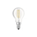 OSRAM VALUE E14 4W/827 CLP40W Filament miniglobe teplá