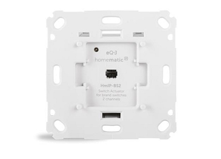 Homematic IP Spínací akční člen dvoukanálový - 6A, zápustná montáž - HmIP-BS2 Homematic IP Spínací akční člen dvoukanálový - 6A, zápustná montáž - HmIP-BS2