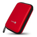 CONNECT IT HardShellProtect pevné skořepinové ochranné pouzdro na 2,5" HDD, červená