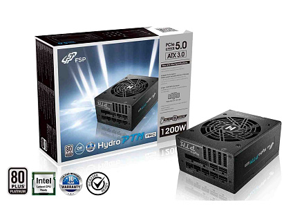 Fortron zdroj 1200W HYDRO PTM PRO 1200, 80PLUS Platinum, modular (ATX 3.0, PCIe 5.0)