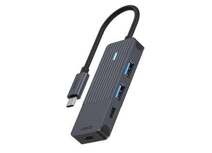 RAPOO rozbočovač UCH-4003, USB-C na USB-A & USB-C RAPOO rozbočovač UCH-4003, USB-C na USB-A & USB-C