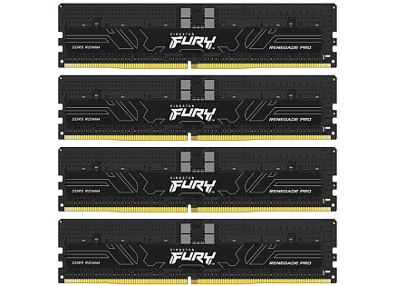 KINGSTON DIMM DDR5 128GB (Kit of 4) 5600MT/s CL36 FURY Renegade Pro ECC Reg PnP