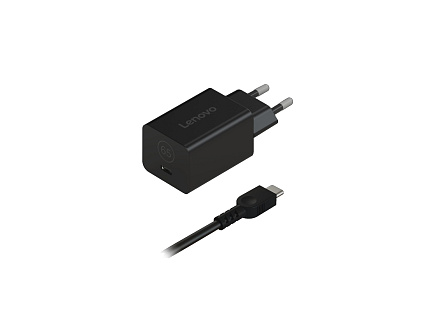 LENOVO napájecí adaptér GaN Nano 65W Adapter - EU LENOVO napájecí adaptér GaN Nano 65W Adapter - EU