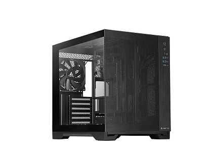 CHIEFTEC skříň VISIO AIR, ATX, 1x USB-C 3.2, 2x USB 3.0, 3x 140mm Fan, černá CHIEFTEC skříň VISIO AIR, ATX, 1x USB-C 3.2, 2x USB 3.0, 3x 140mm Fan, černá