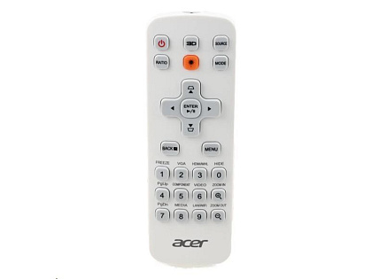 ACER Universal Remote Controller J3 25 keys, white, enter, Laser stand-alone package