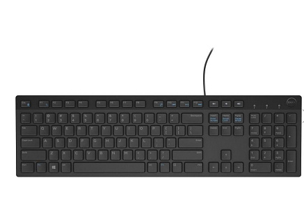 DELL Multimedia Keyboard-KB216 - Czech/Slovak (QWERTZ) - Black