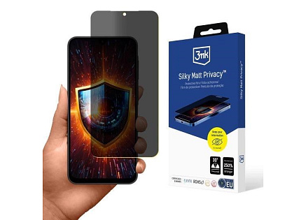 3mk ochranná folie Silky Matt Privacy pro Samsung Galaxy A17 5G/4G