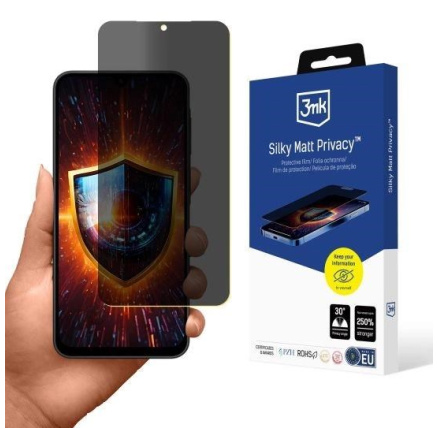 3mk ochranná folie Silky Matt Privacy pro Samsung Galaxy A17 5G/4G 3mk ochranná folie Silky Matt Privacy pro Samsung Galaxy A17 5G/4G
